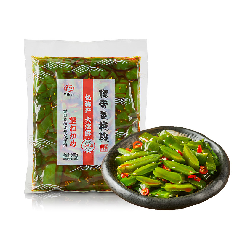 亿海裙带菜梗段香辣爽脆开袋即食