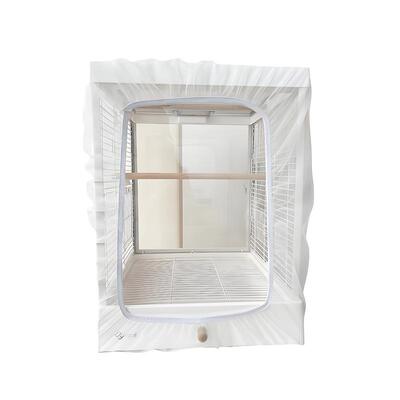 鸟笼蚊帐达洋鹦鹉鸟笼罩防溅洒网透气防蚊帐鸟笼子防溅网纱罩5001