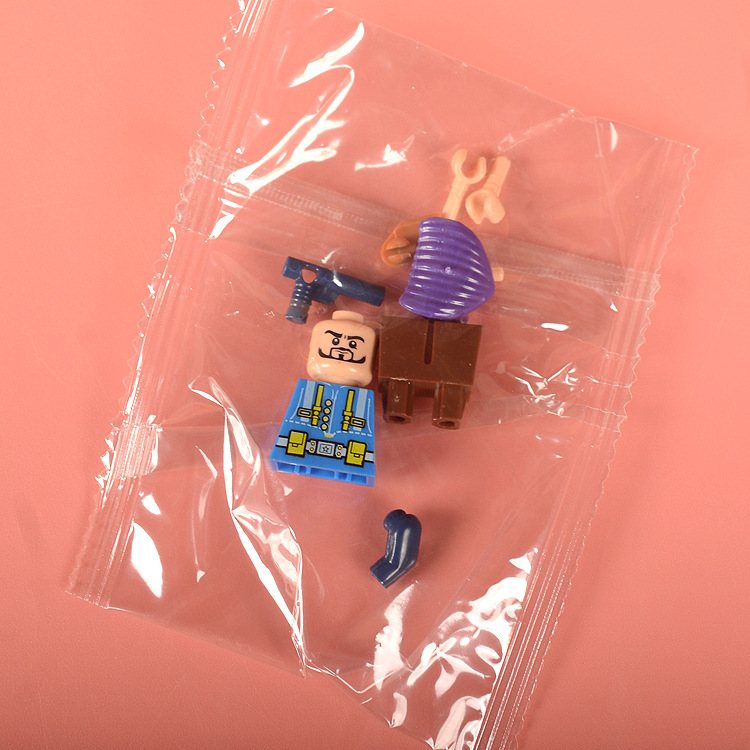 1元20入人仔小卖部玩具挂学校门口板吊拼装板学生小朋友积木玩具