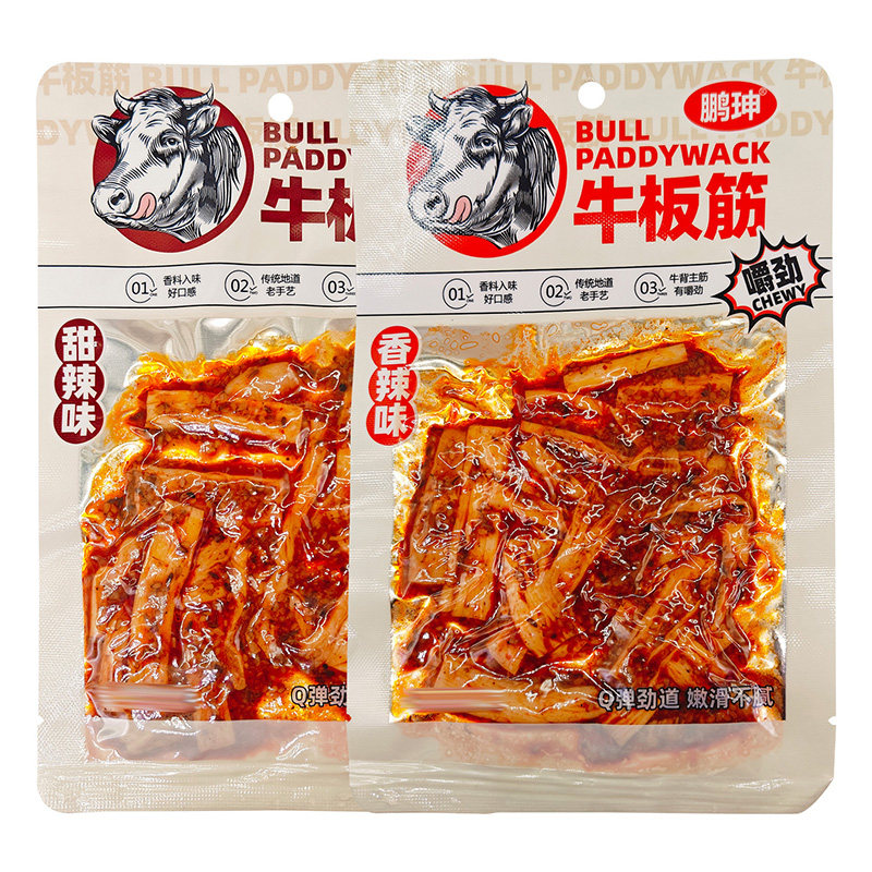 鹏珅牛板筋香辣味甜辣味40g