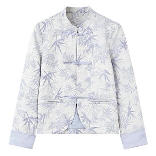 秋水伊人气质国风短款外套2026春季新款通勤百搭新中式爆款上衣女