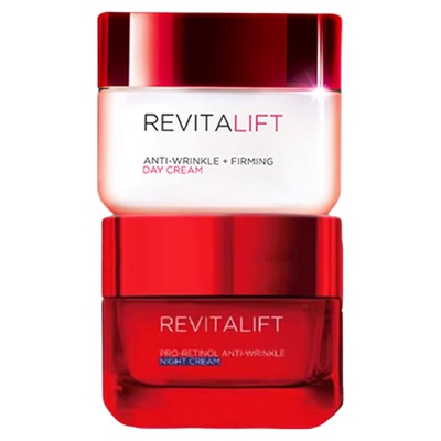 欧莱雅复颜抗老日晚面霜套装