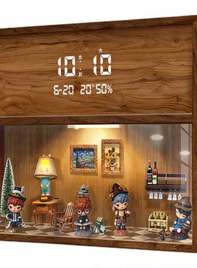 盲盒收纳电表箱装饰画万年历挂画