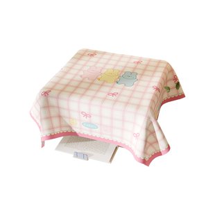 卡通打印机防尘罩盖布家用投影仪复印机盖巾2025新款小家电遮灰布