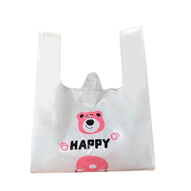 背心式加厚塑料袋子蛋糕包装袋