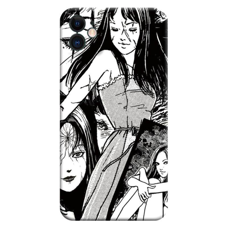 防摔定制二次元插画苹果暗黑华为