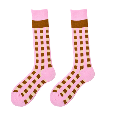 网红日系街头长筒袜子