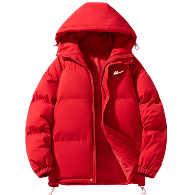 回力冬季防寒棉服男连帽休闲棉衣