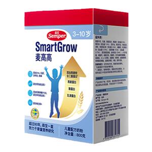 Semper森宝麦高高儿童成长奶粉奥斯陆早餐3岁以上燕麦奶3重蛋白*2