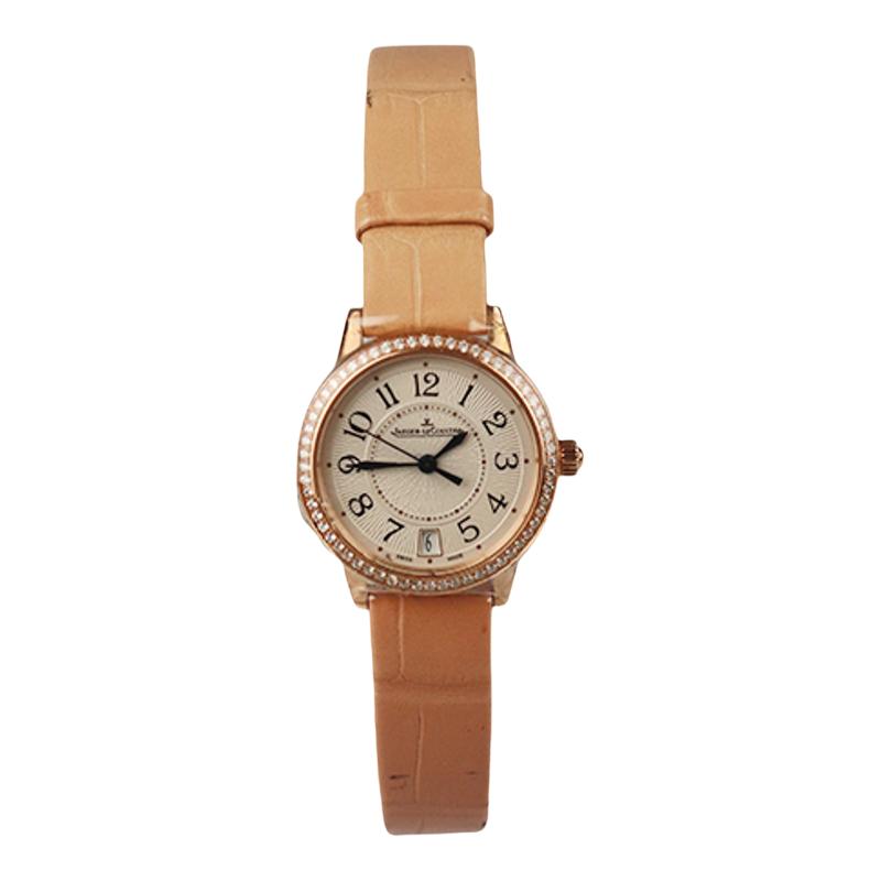 【自营】中古「9新」JaegerLeCoultre积家约会日历玫瑰金自动腕表