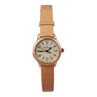 【自营】中古「9新」JaegerLeCoultre积家约会日历玫瑰金自动腕表