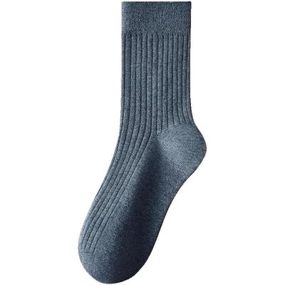 7A抑菌纯棉防臭双针袜男