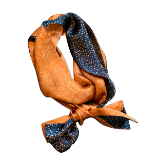 春季韩国小领巾百搭装饰双面双色真丝围巾发带100%桑蚕丝长条丝巾