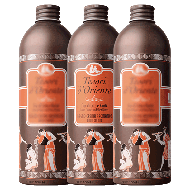 【自营】东方宝石水莲花沐浴乳500ml*3保湿持久留香肌肤滋润