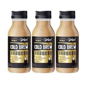 蒙牛每日鲜语冷萃鲜咖啡拿铁250ml低温调制乳咖啡口味