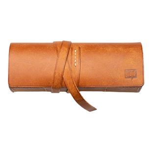 傲娇的老铁匠 手工edc收纳卷轴皮套 推牌陀螺便携随身玩具收纳包