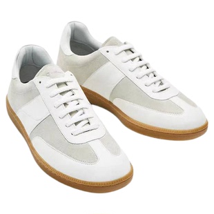 西班牙MD男鞋春夏新款拼接真皮平底运动休闲轻便德训鞋时尚百搭