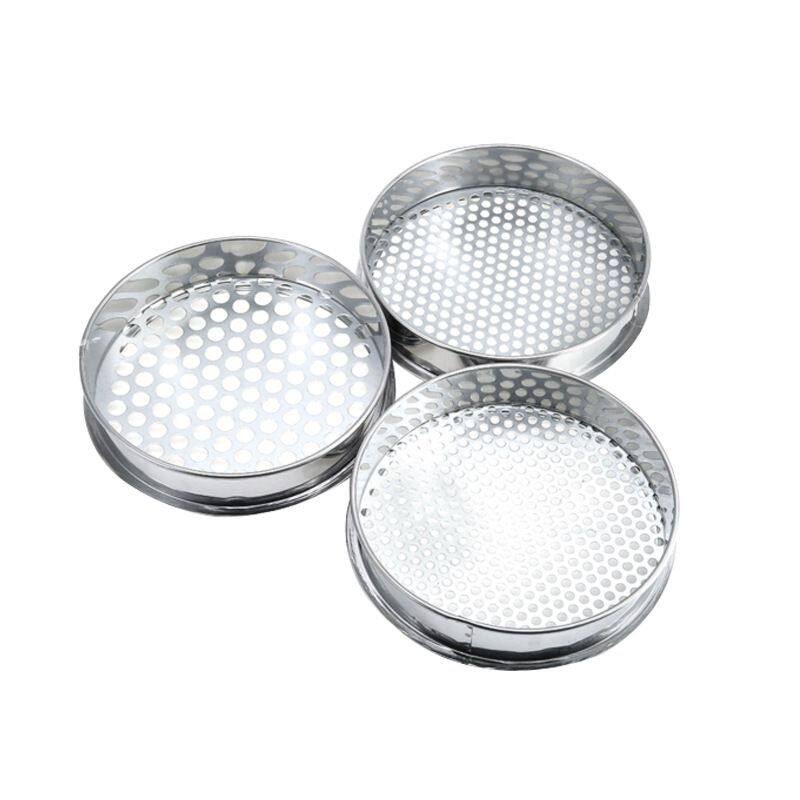 304不锈钢土壤筛花园园艺可30cm组合互换5+1多种过滤网盆栽筛网