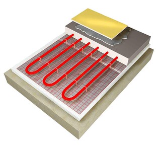 地暖管设计CAD盘管图家用全套设备地热安装系统施工方案验收服务