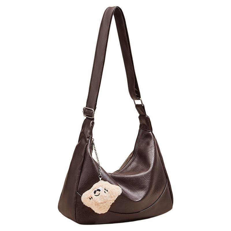 星期六日常托特包包女2025秋冬新款斜挎包大容量单肩通勤百搭超火