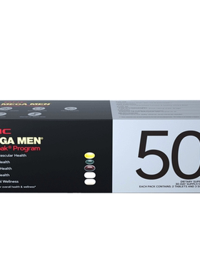GNC男士营养包502盒装
