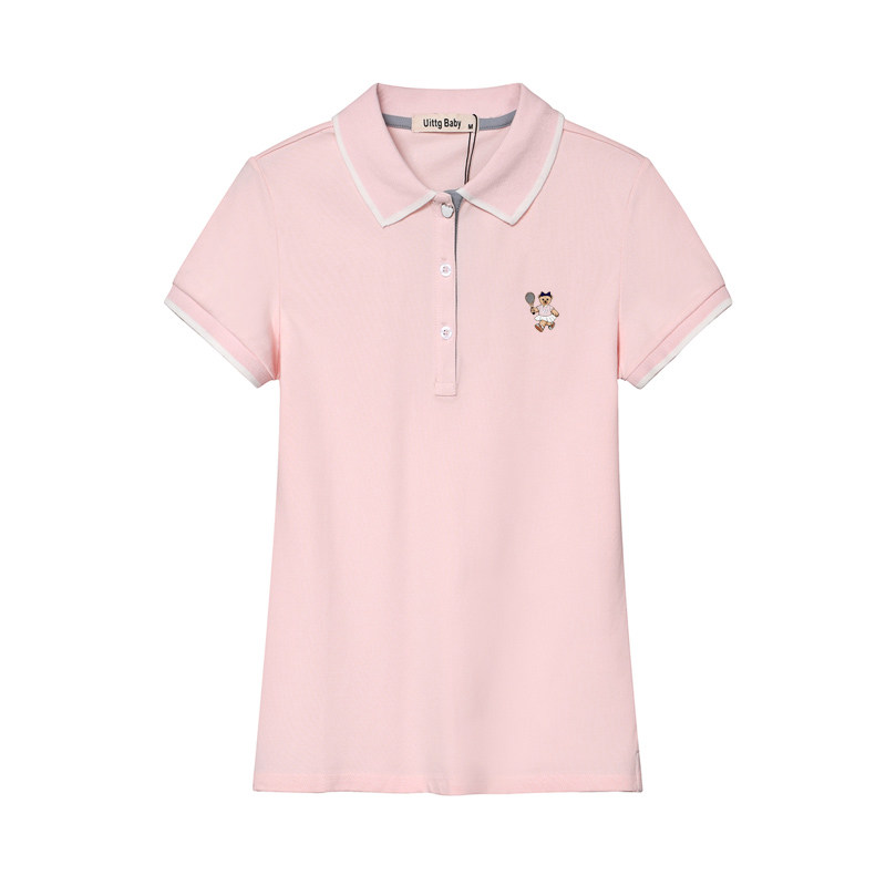 短袖定制翻领polo衫纯棉