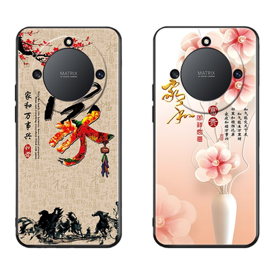 luckrider适用于华为荣耀x40手机壳高颜值上档次rmo-an00新款honorx40防摔hw荣耀x4o软壳网红防滑唯美文艺范