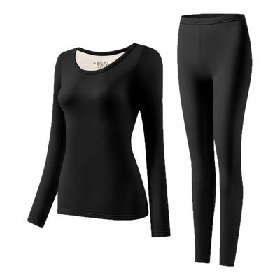 鸭鸭羽绒发热保暖内衣女秋衣秋裤