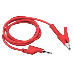 电力测试线高压电源夹子万用表插头香蕉头导线鳄鱼夹纯铜带线试验