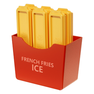 川岛屋薯条冰格长条冰块模具家用食品级冰条模具冰箱冰块盒制冰盒