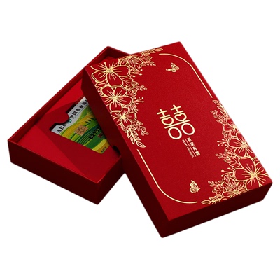 结婚彩礼卡盒银行卡展示盒摆件