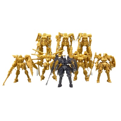 万代手办盒蛋高达扎古飞翼