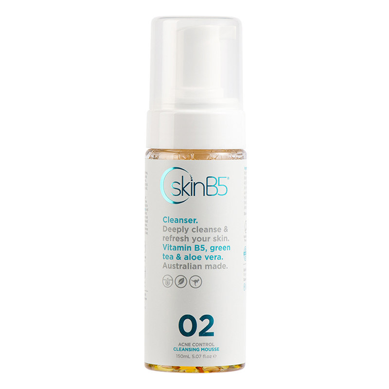 SkinB5祛痘洁面慕斯控油清洁