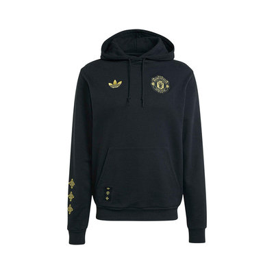 阿迪达斯男子连帽套头衫运动卫衣