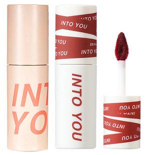 INTOYOU心慕与你女主角唇泥雾面哑光丝绒口红唇釉intoyouEM05EM08