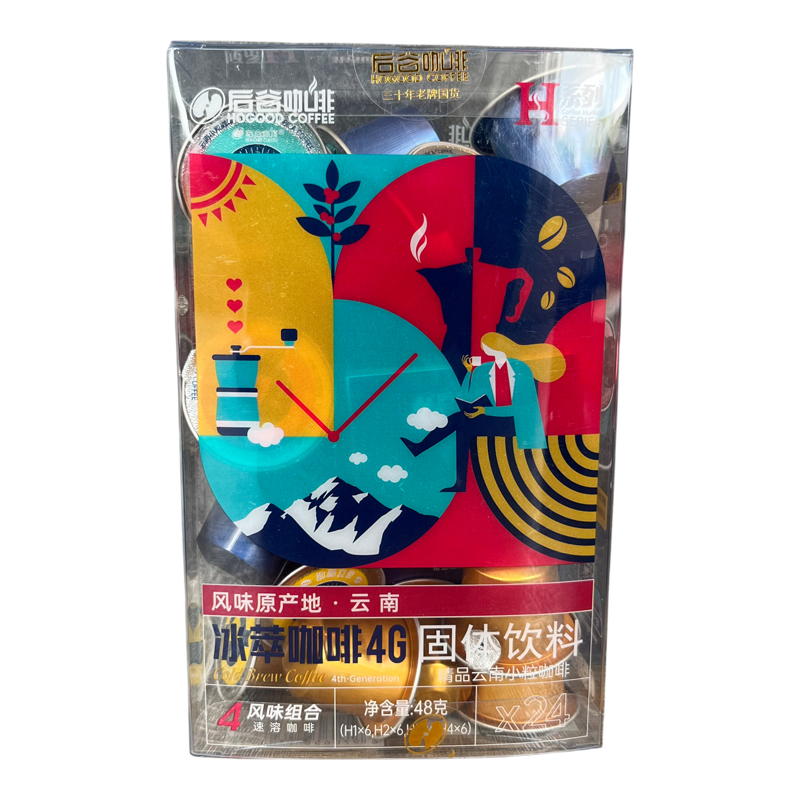 后谷冰萃冻干速溶咖啡粉