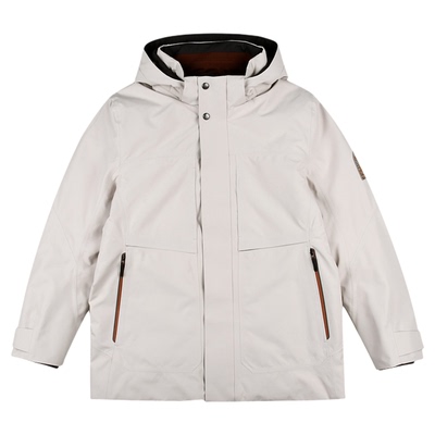 雷迪波尔鸭绒可脱卸帽羽绒服