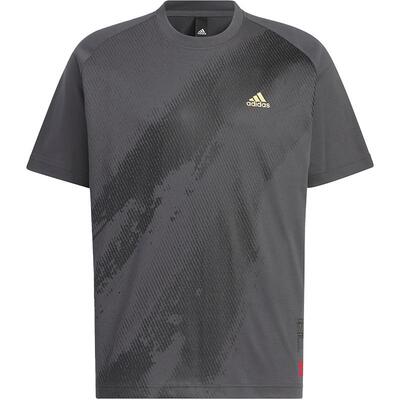 Adidas/阿迪达斯正品春季新款男士宽松透气圆领短袖T恤JF0784