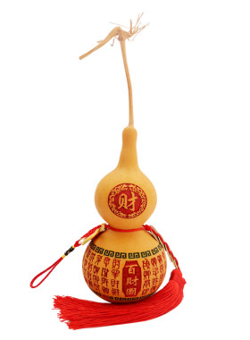 天然精品龙头葫芦挂件五帝钱大号