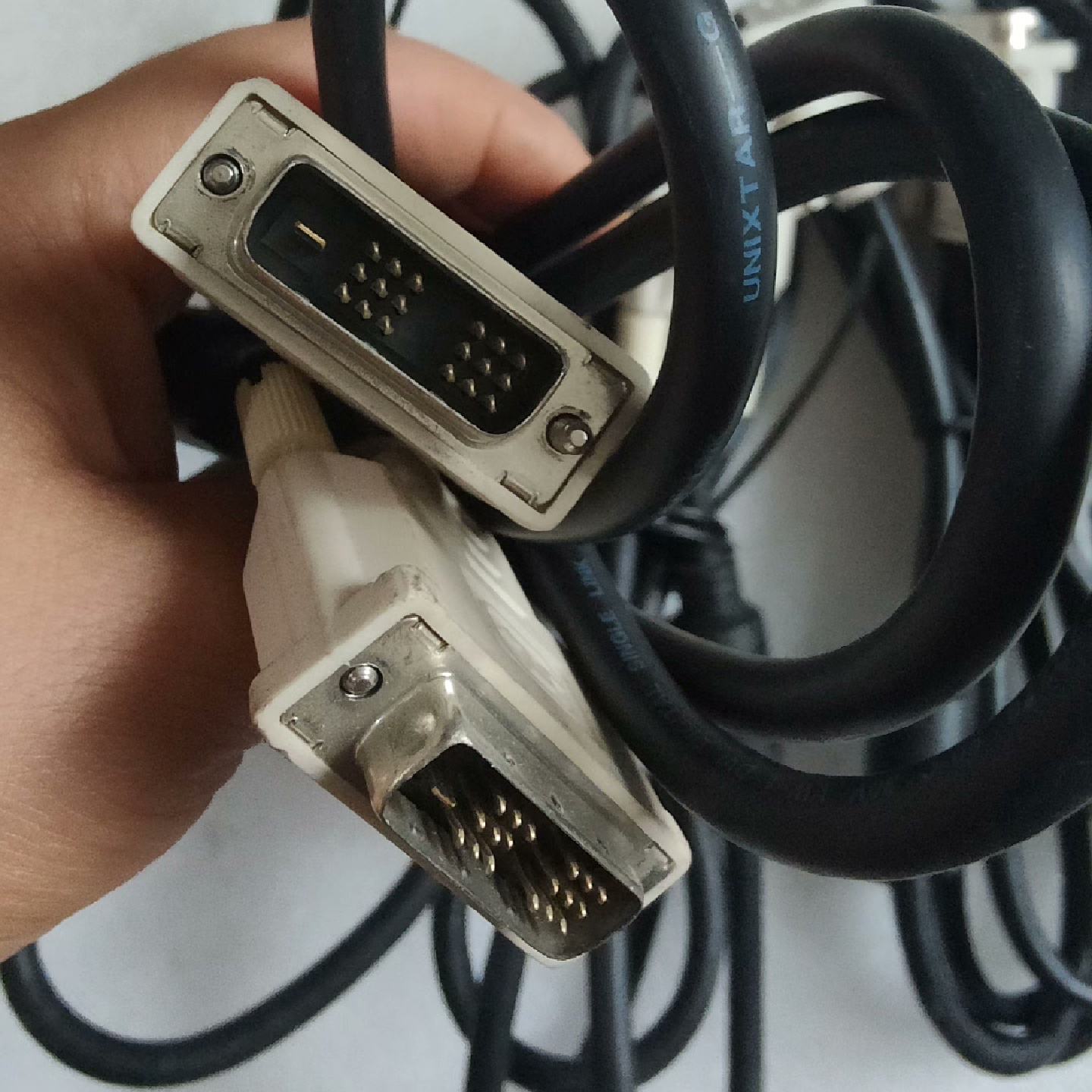 181DVI线 DVI-D连接线 液晶显示器信号线，有1米