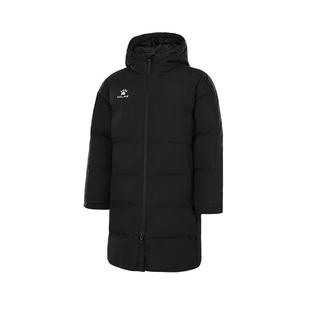 卡尔美男童冬装棉衣加厚童装 儿童棉服中长款女童仿羽绒棉袄外套