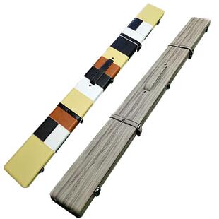 台球杆盒台球杆包三槽一体通杆杆盒四分之三台球用品大全配件杆箱