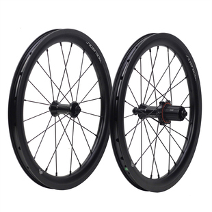 SILVEROCK SR30A铝合金16寸349 305轮组圈刹儿童折叠自行车轱辘轮