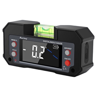 日本三量数显倾角仪盒带水平泡水平尺角度仪磁吸电子水平仪角度尺