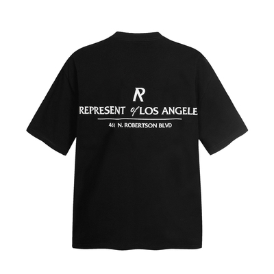 Represent经典基础款字母印花短袖T恤男女宽松潮牌情侣纯棉上衣
