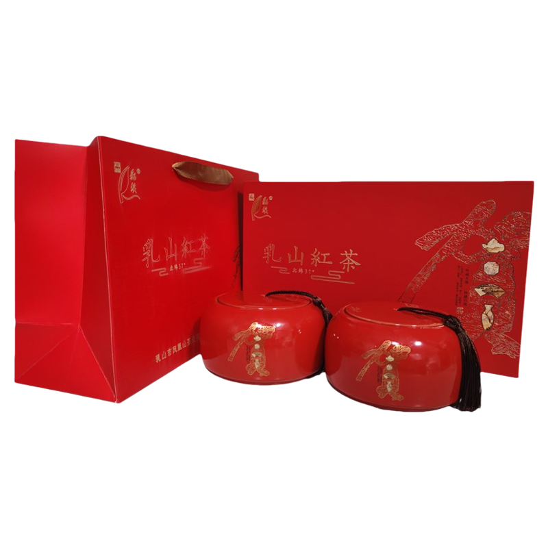 山东威海土特产乳山绿茶北方茶叶新茶凤凰山乳溪红茶礼盒包邮