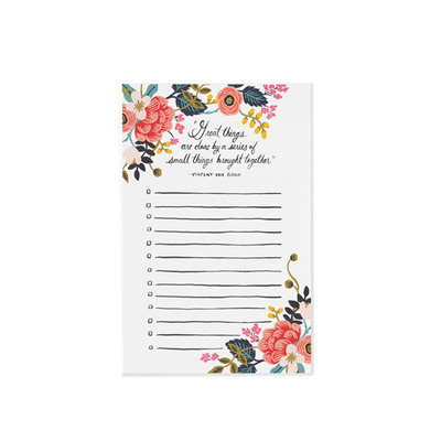 美国复古烫金管理便签本