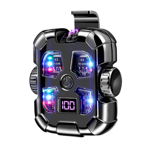 炫酷陀螺打火机防风充电创意定制送男友高档生日新年情人节礼物