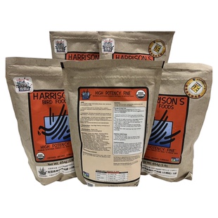 Harrison's 正品哈里森高营养鹦鹉滋养丸橙袋红袋大/小颗粒5磅