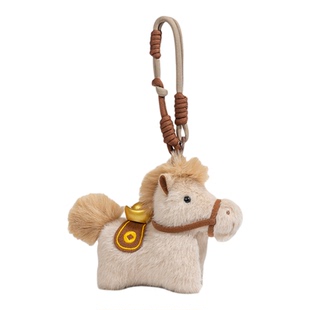 MoMo马上有钱手工小马挂件公仔包包挂饰玩偶马年车挂新年礼物女生